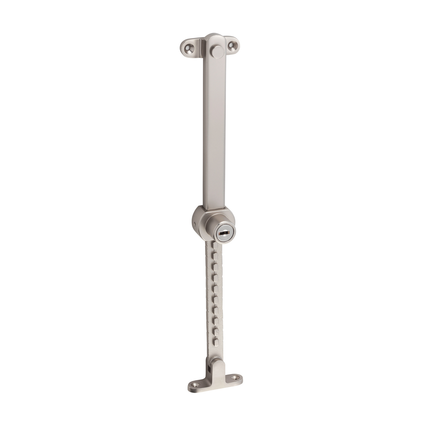 Telescopic Stay - Locking Satin Nickel