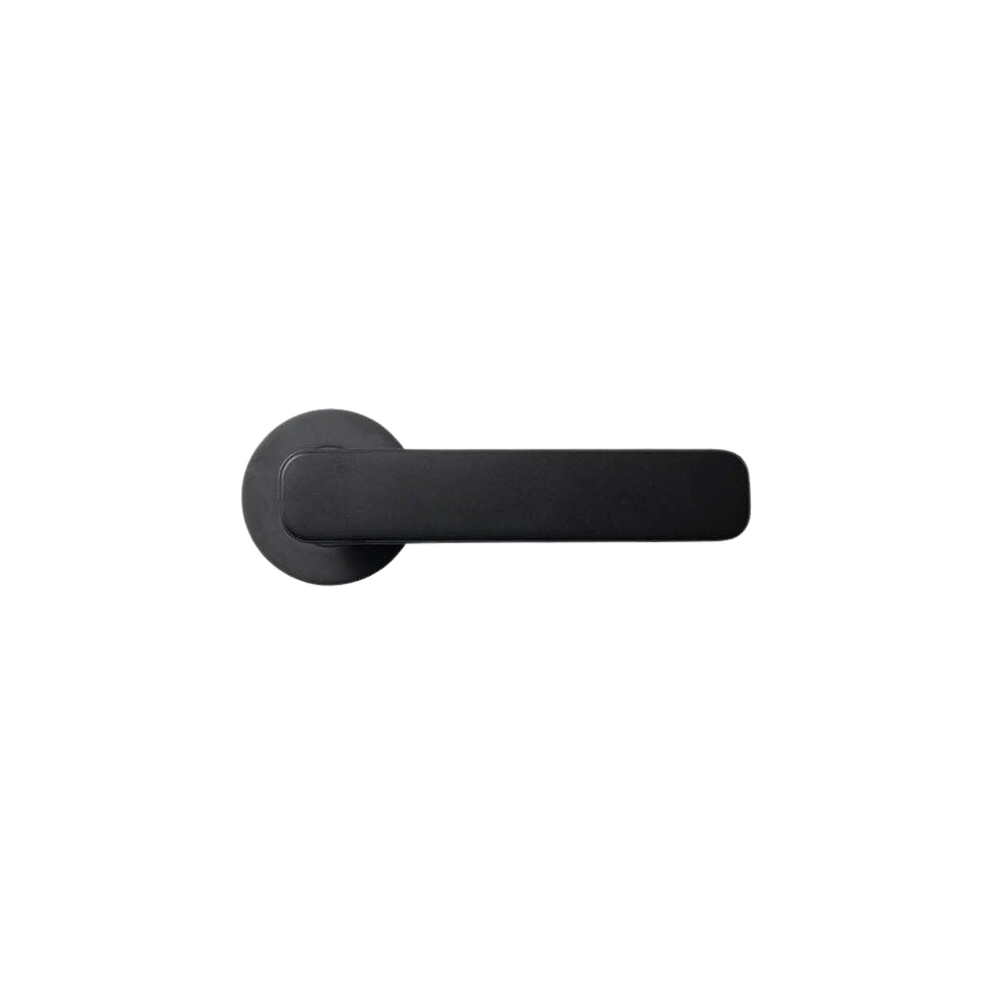Aspen Lever Handle Set Matt Black