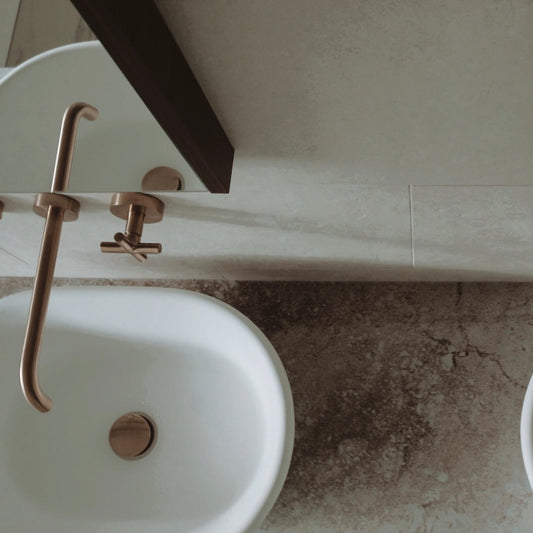 Cambridge 54 x 39 TitanCast Basin Satin Silk White