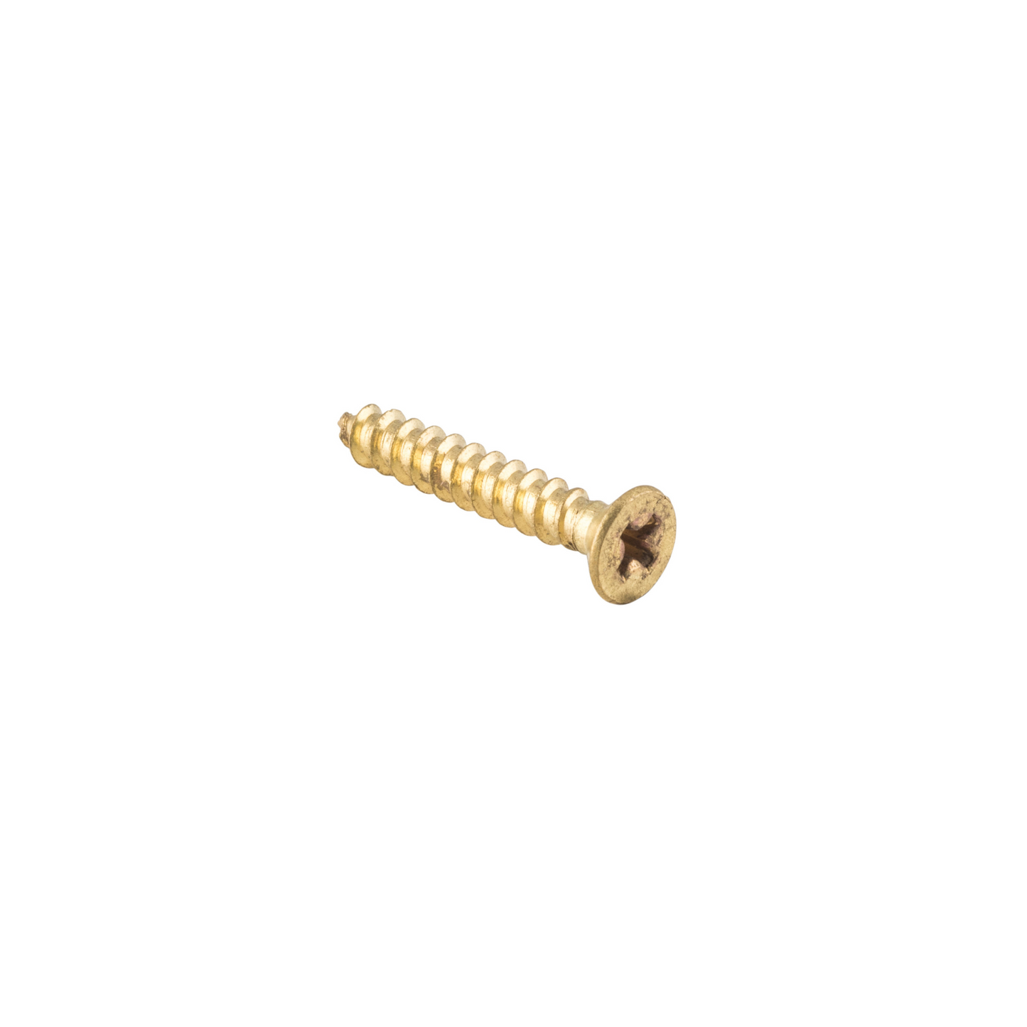 Screw - Hinge Stainless Steel Electroplated Brass 8g x 25mm (50 pack)