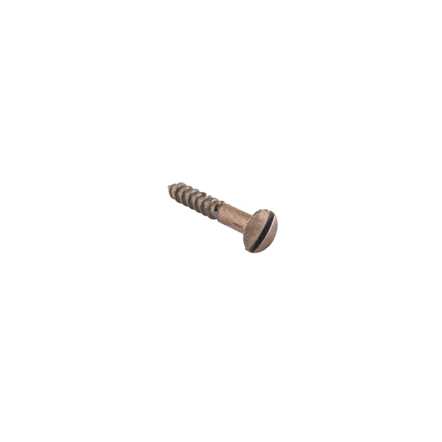 Screw - Domed Head Antique Brass 5g x 19mm (50 pack)