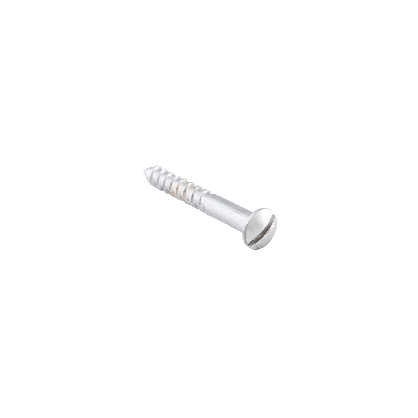 Screw - Domed Head Satin Chrome 6g x 25mm (50 pack)