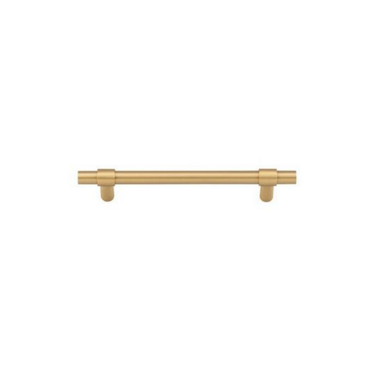 Helsinki Cabinet Pull Brushed Brass CTC 128mm