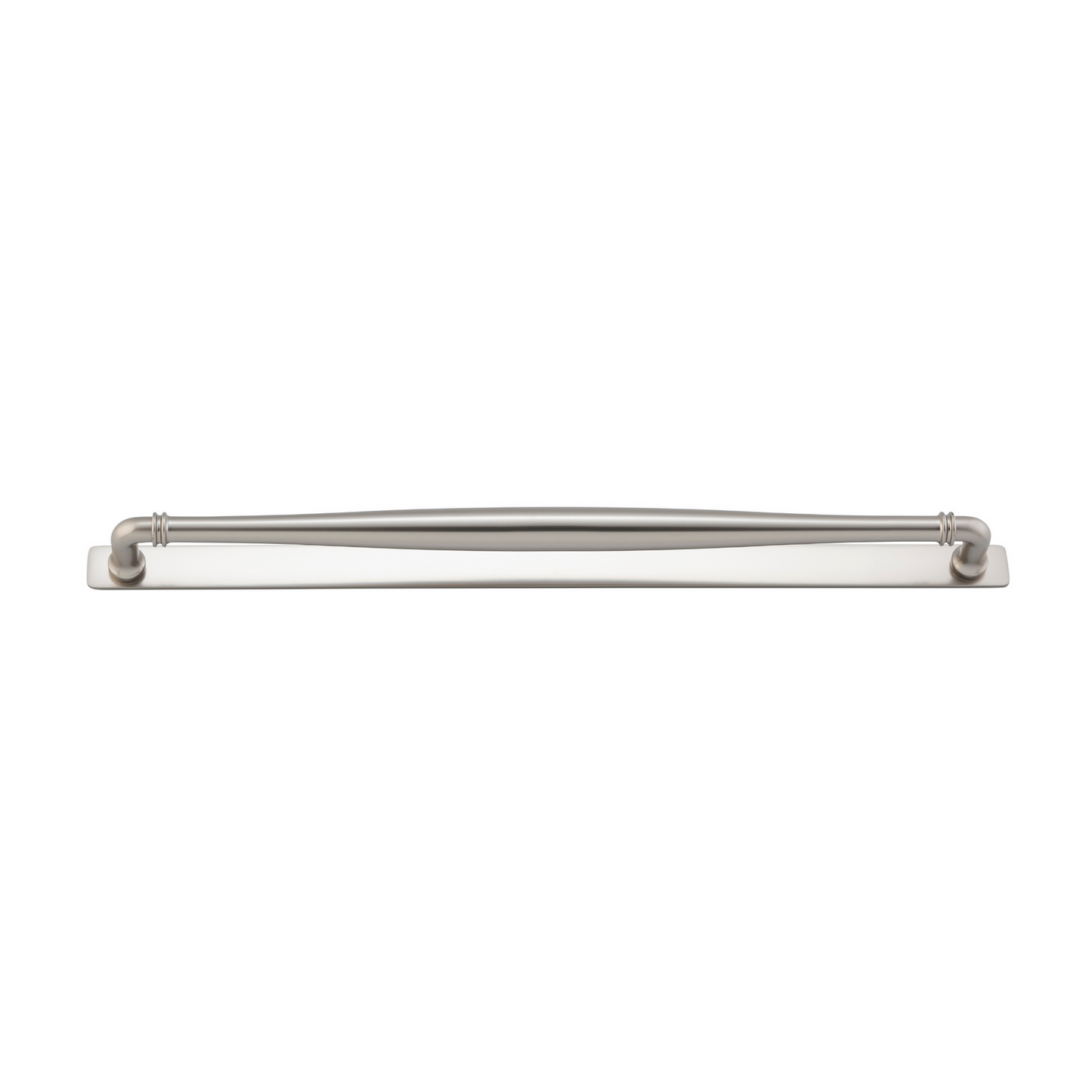 Sarlat Cabinet Pull with Backplate Satin Nickel CTC 450mm