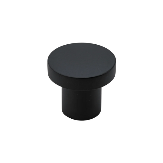 Osaka Cupboard Knob Matt Black 32mm