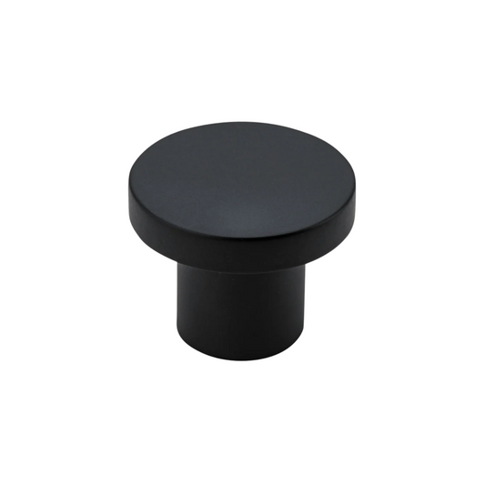 Osaka Cupboard Knob Matt Black 38mm