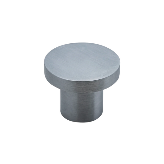 Osaka Cupboard Knob Brushed Chrome 38mm