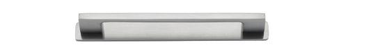 Cali Cabinet Pull with Backplate Brushed Chrome CTC 160mm