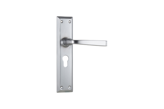 Menton Lever Satin Chrome
