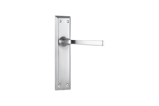Menton Lever Satin Chrome