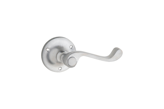 Milton Lever on Rose Satin Chrome