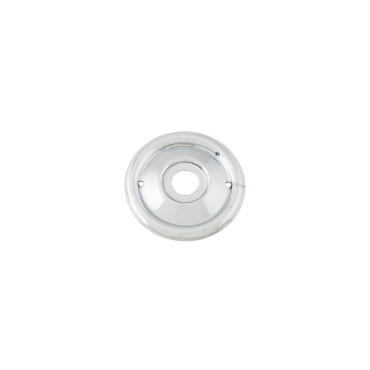Backplate Small (Pair) Satin Chrome