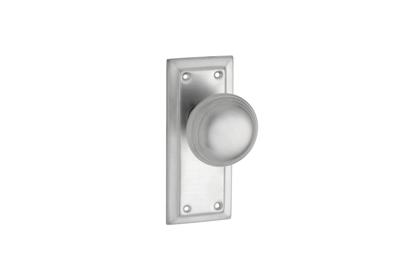 Richmond Knob Short Backplate Satin Chrome