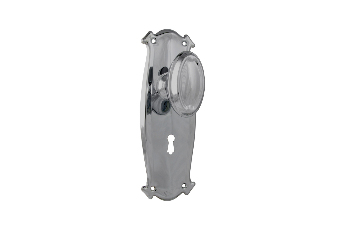 Bungalow Knob Polished Chrome