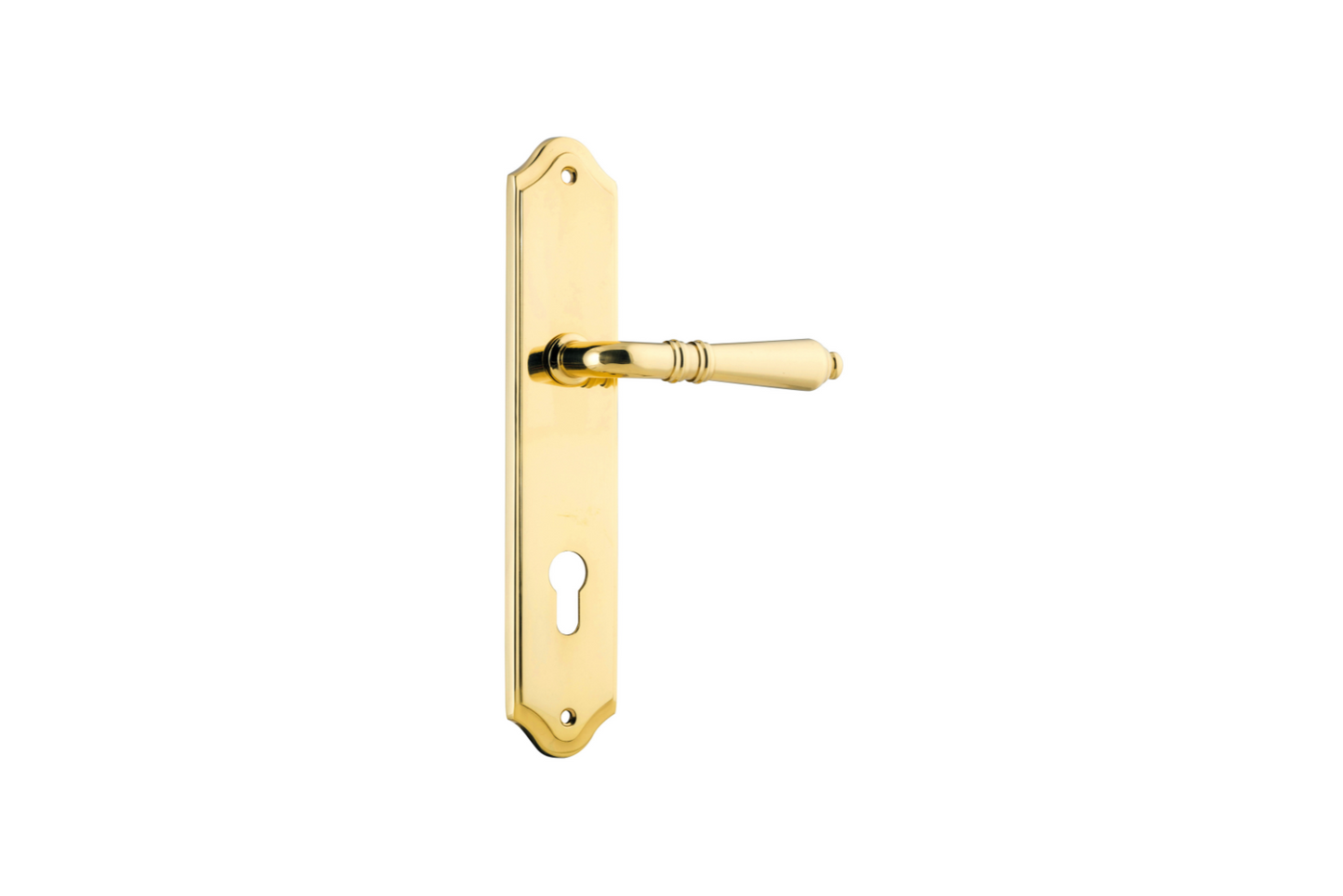 Sarlat Lever Shouldered Polished Brass