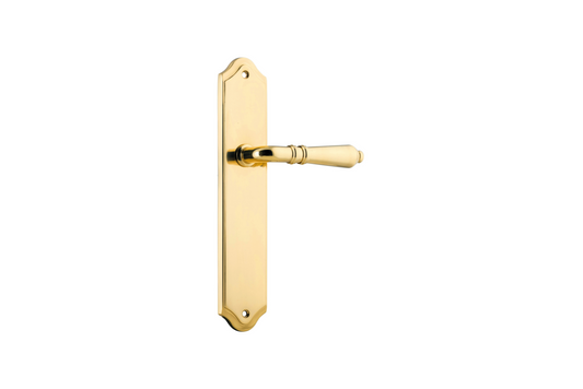 Sarlat Lever Shouldered Polished Brass