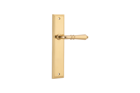 Sarlat Lever Stepped Polished Brass