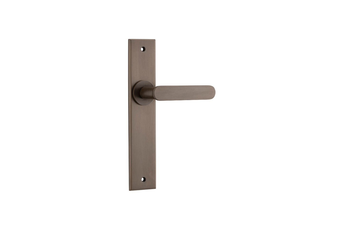 Bronte Lever Chamfered Signature Brass