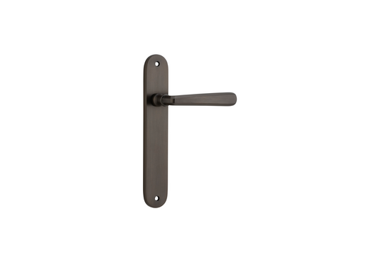 Copenhagen Lever Oval Signature Brass