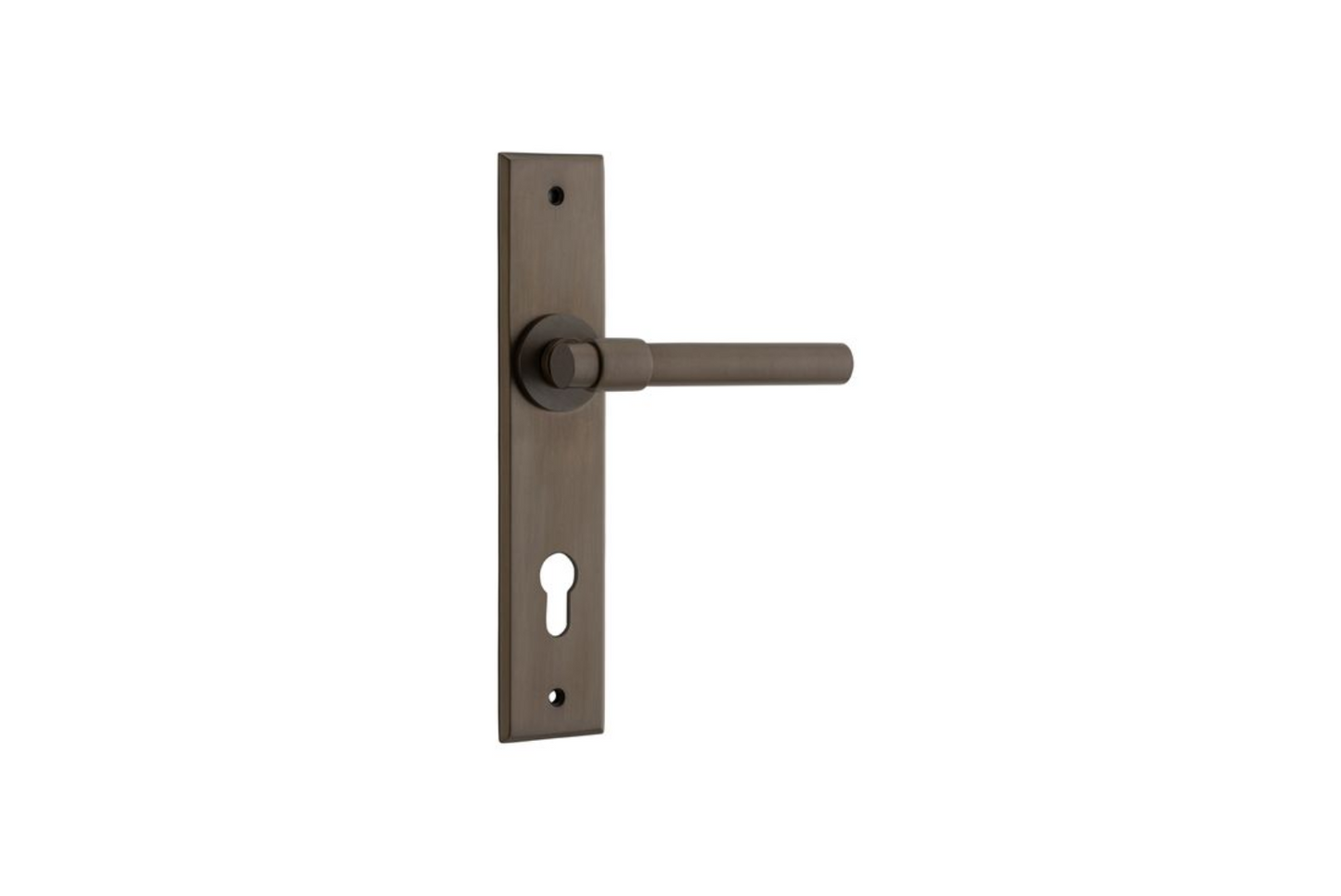 Helsinki Lever Chamfered Signature Brass