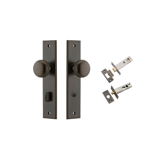 Cambridge Knob Chamfered Signature Brass Privacy Kit