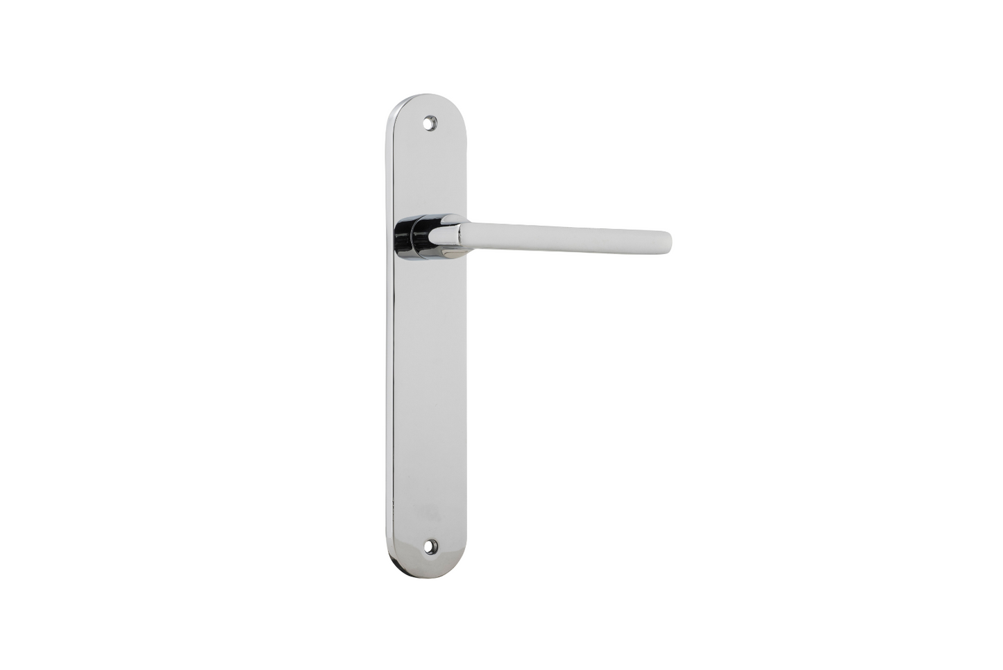 Baltimore Lever Oval Polished Chrome