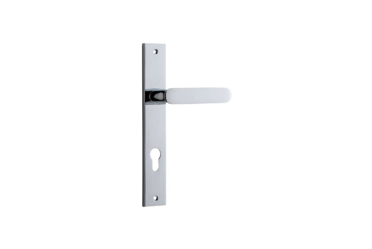 Bronte Lever Rectangular Polished Chrome