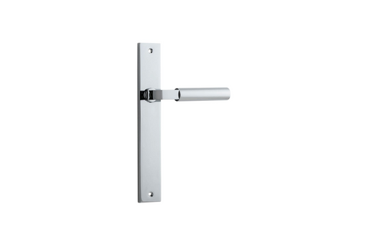 Berlin Lever Rectangular Polished Chrome