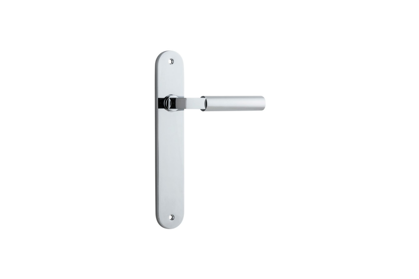 Berlin Lever Oval Polished Chrome