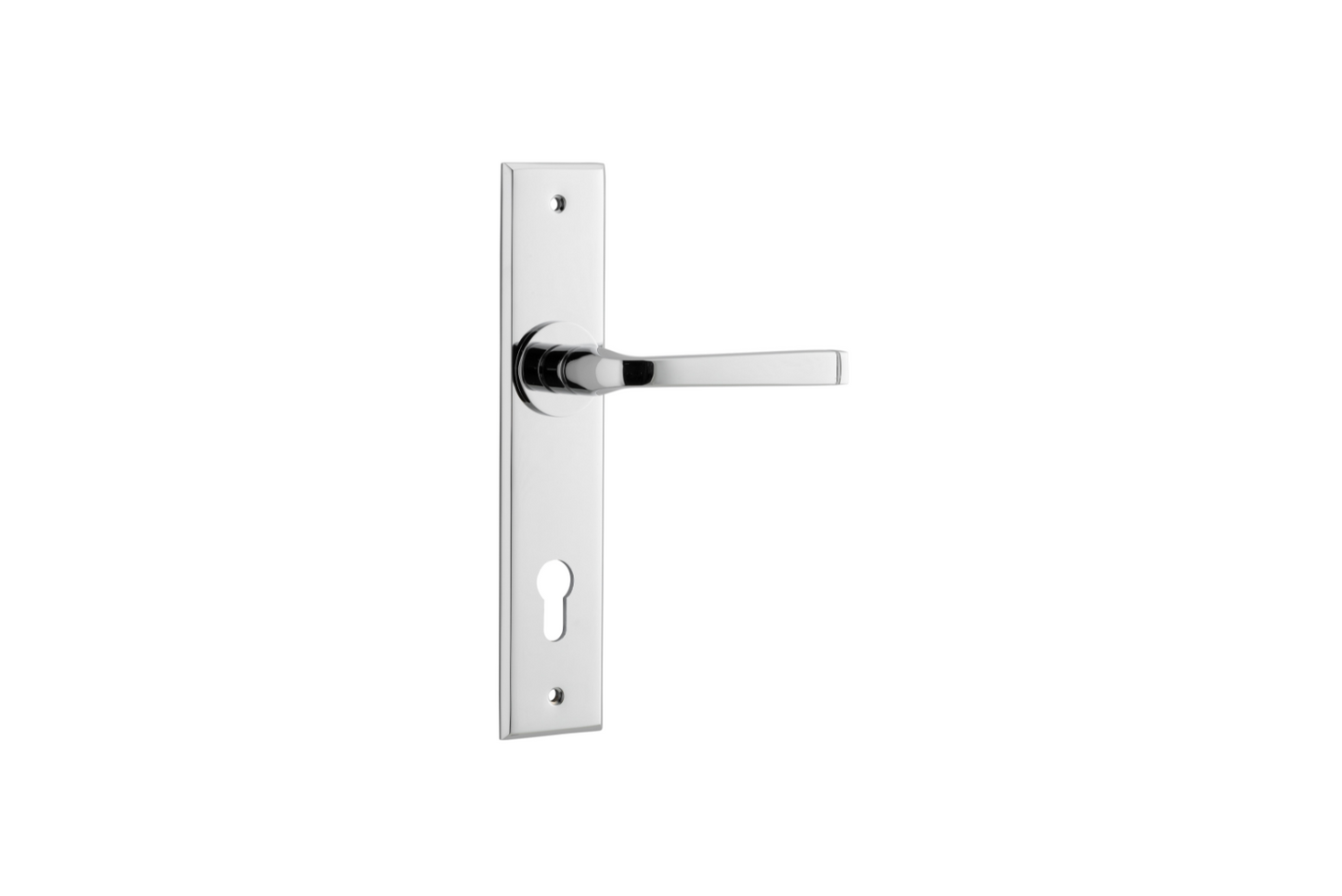 Annecy Lever Chamfered Polished Chrome