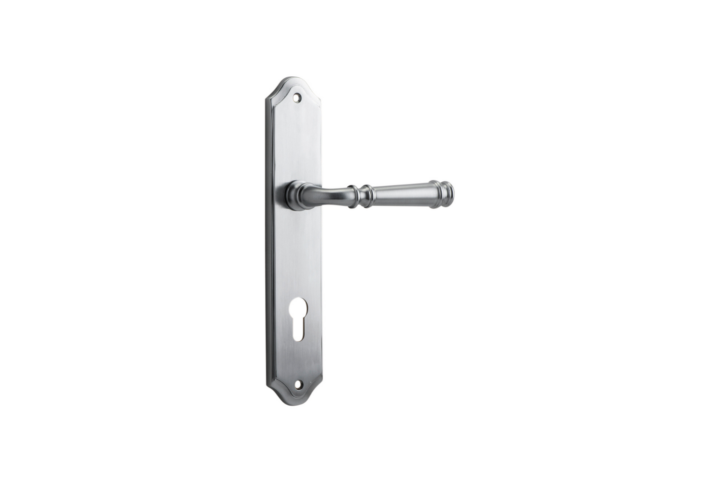 Verona Lever Shouldered Brushed Chrome