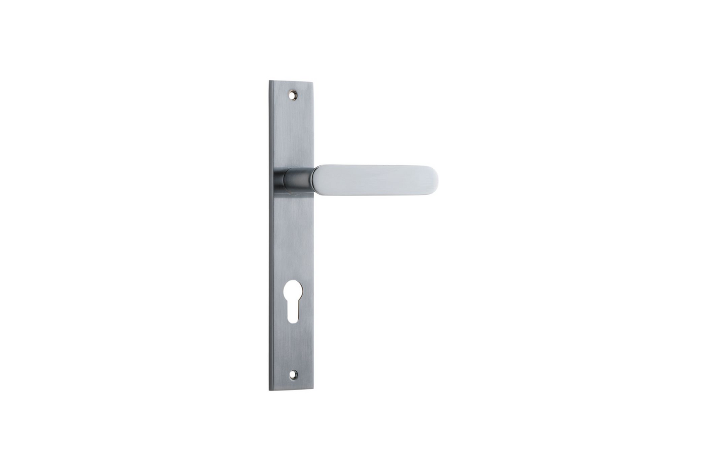 Bronte Lever Rectangular Brushed Chrome