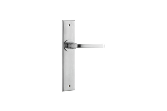 Annecy Lever Chamfered Brushed Chrome