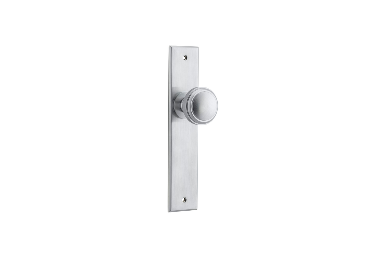 Paddington Knob Chamfered Brushed Chrome