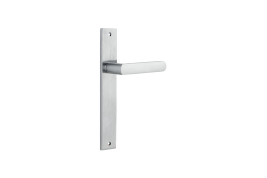 Osaka Lever Rectangular Brushed Chrome