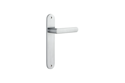 Osaka Lever Oval Brushed Chrome