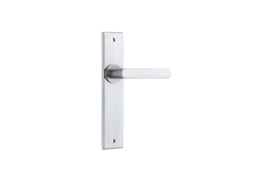 Osaka Lever Chamfered Brushed Chrome