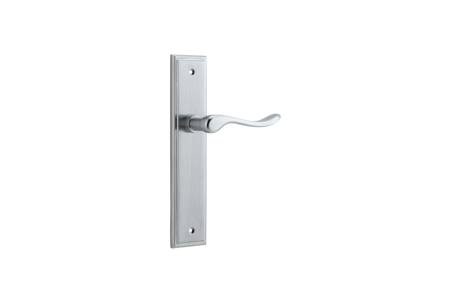 Stirling Lever Stepped Brushed Chrome