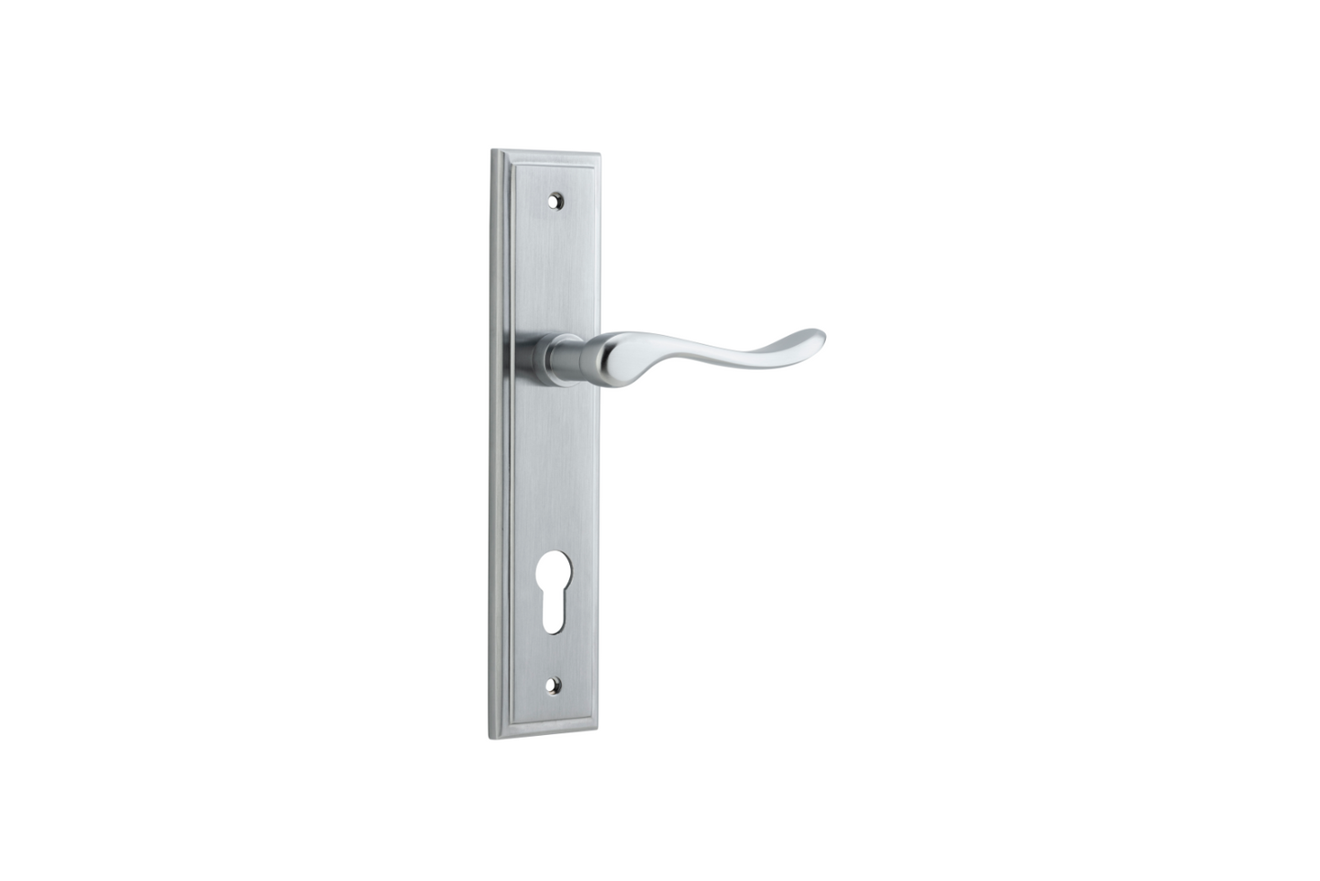 Stirling Lever Stepped Brushed Chrome