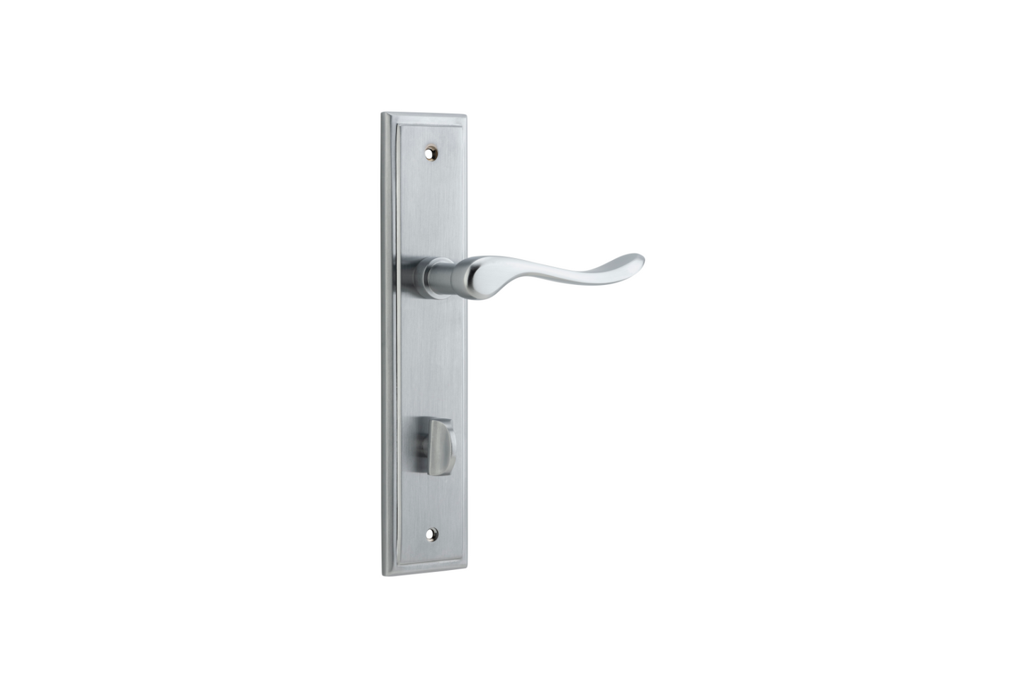 Stirling Lever Stepped Brushed Chrome