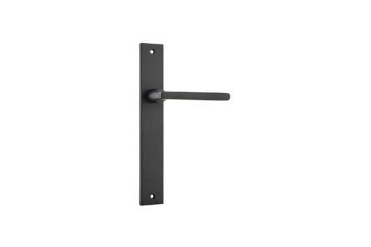 Baltimore Lever Rectangular Matt Black