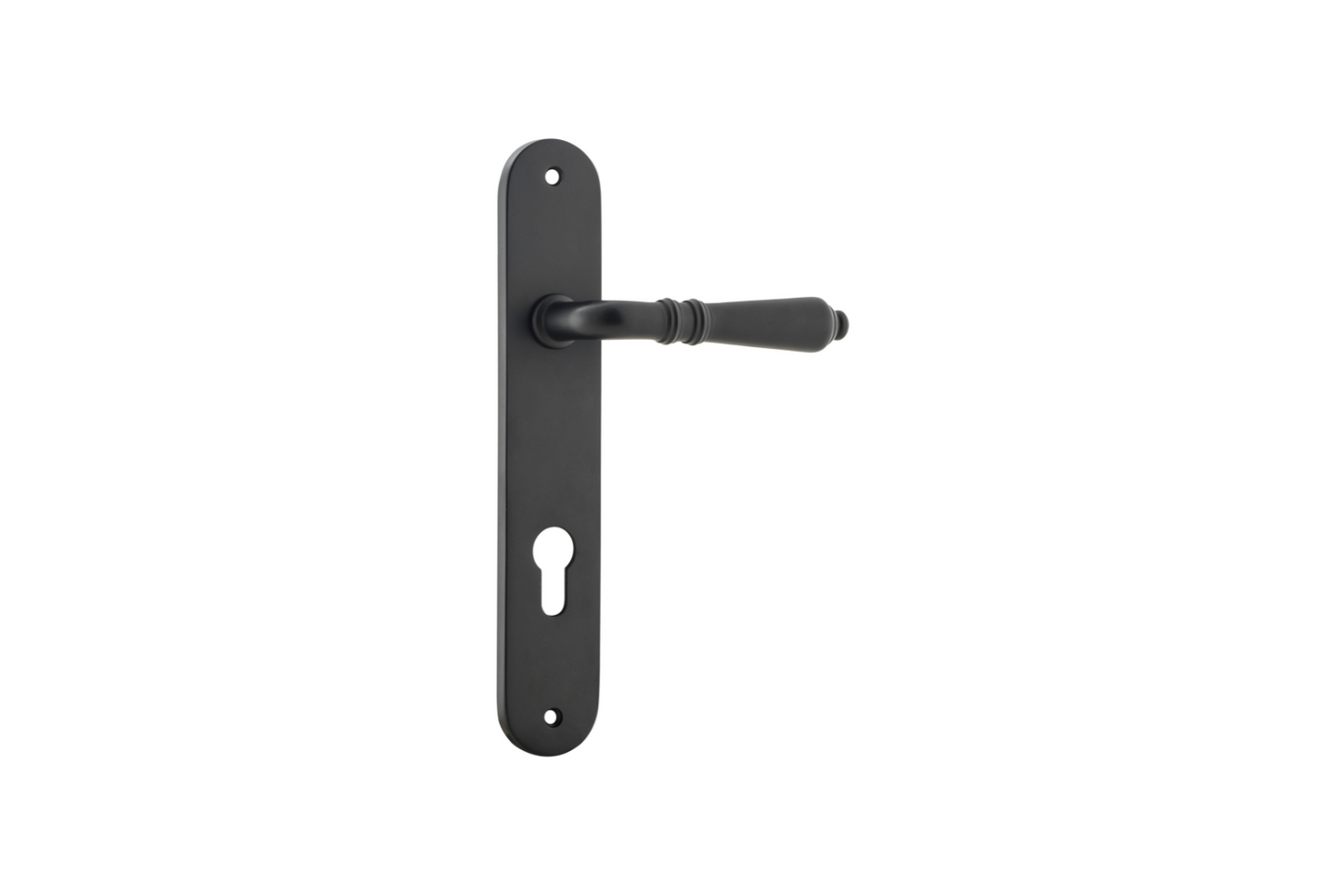Sarlat Lever Oval Matt Black