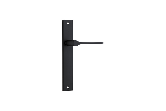 Como Lever Rectangular Matt Black