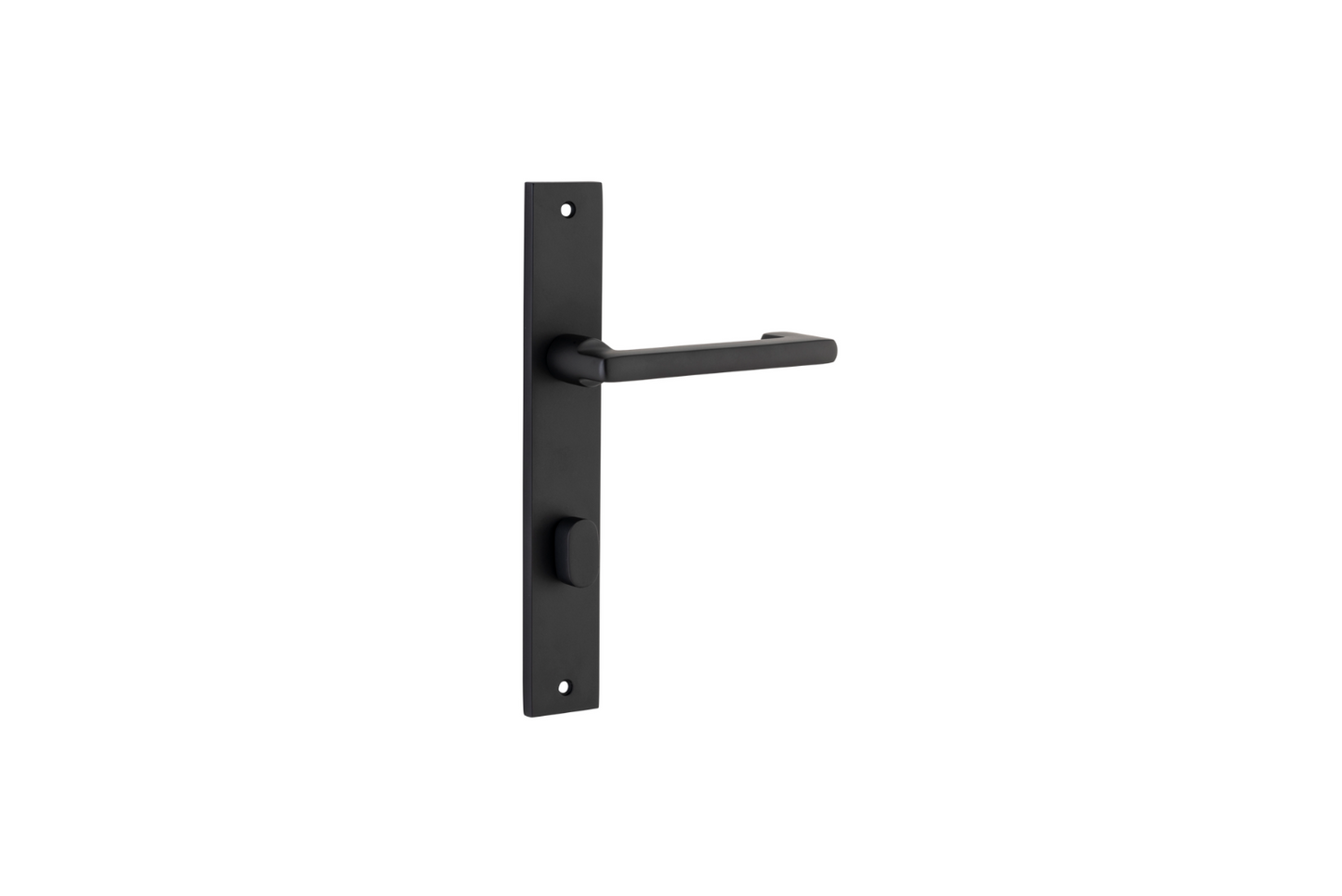 Baltimore Return Lever Rectangular Matt Black