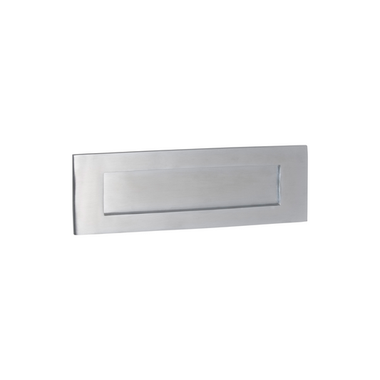 Letter Plate Satin Chrome