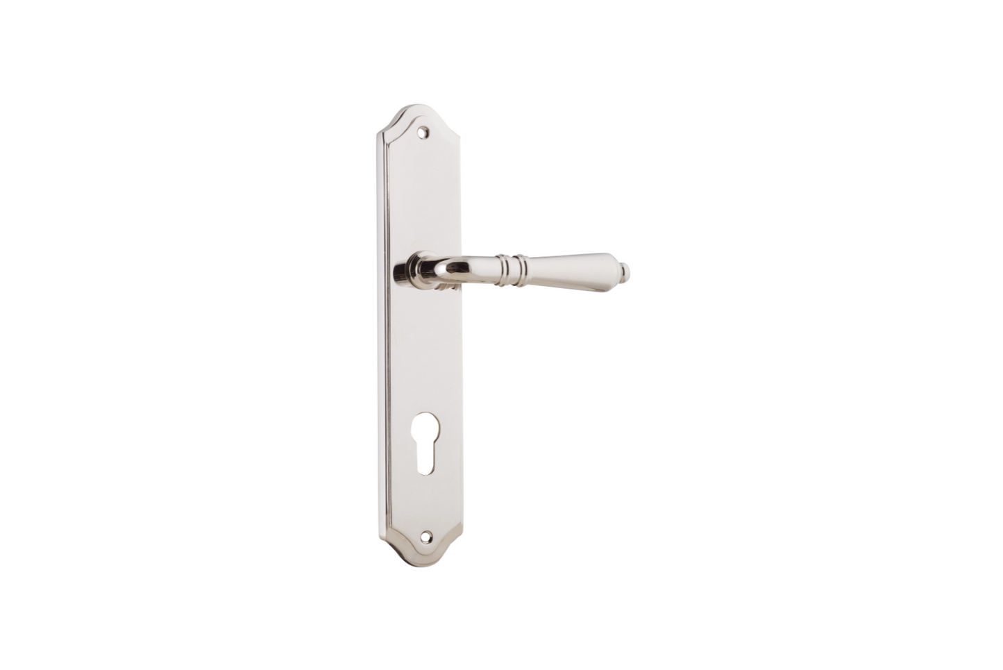 Sarlat Lever Shouldered Polished Nickel