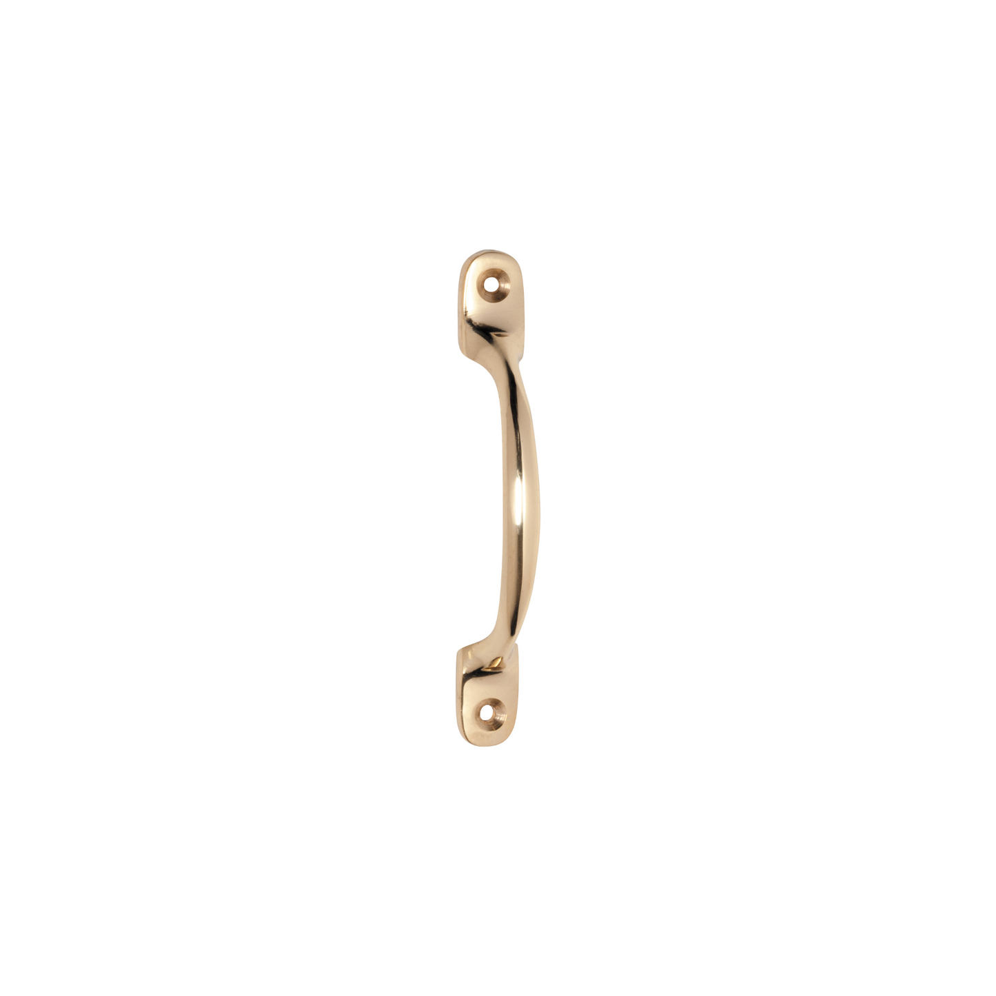 Standard Pull Handle Polished Brass 100mm