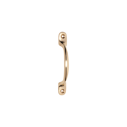 Standard Pull Handle Polished Brass 100mm