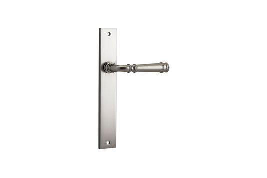 Verona Lever Rectangular Satin Nickel