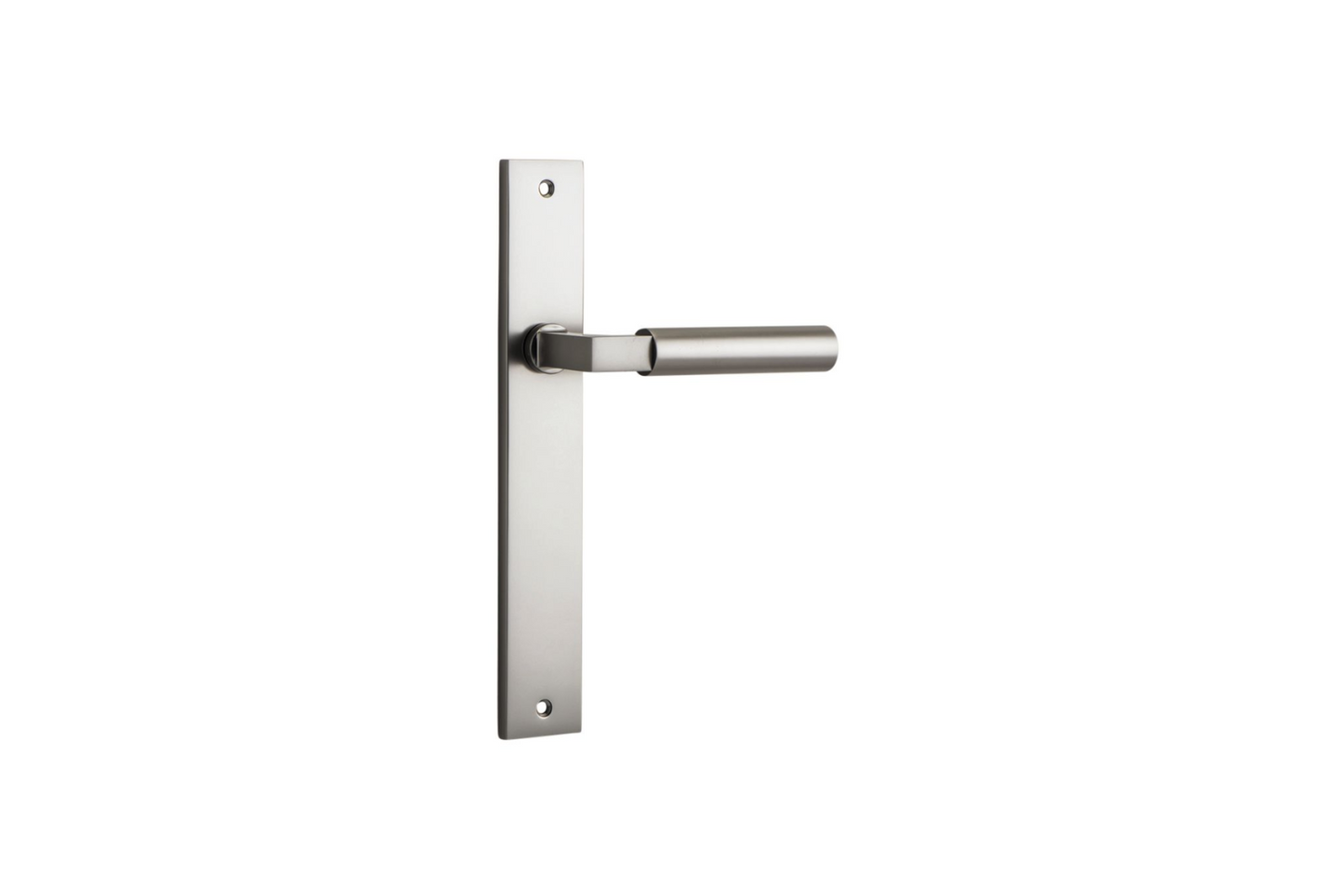 Berlin Lever Rectangular Satin Nickel